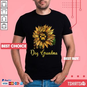 Dog Grandma Sunflower Family Shirt