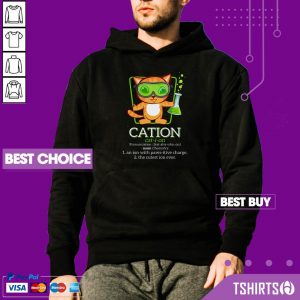 Cat Science Cation Hoodie