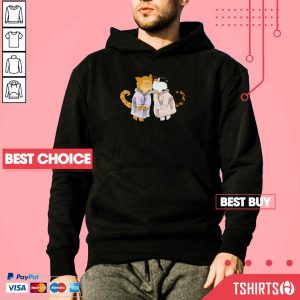 Cute Cats Orange And Calico Hoodie