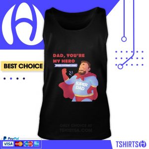 Super Hero Father's Day Tank Top