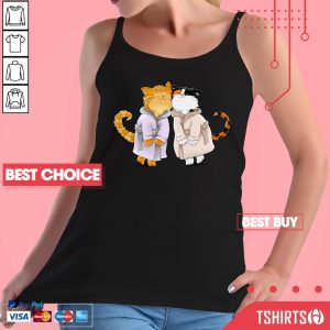 Cute Cats Orange And Calico Tank Top