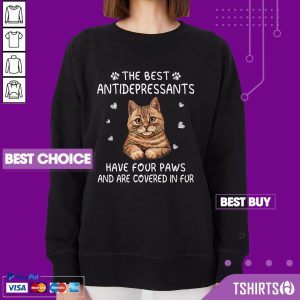 The Best Antidepressants Cat Sweatshirt