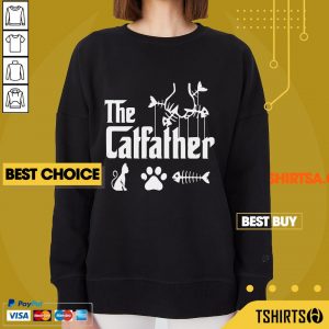 The Catfather Cat Paw Fish Sweatshirt