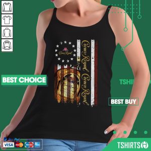 Crown Royal American Flag 4th Of July Tank Top