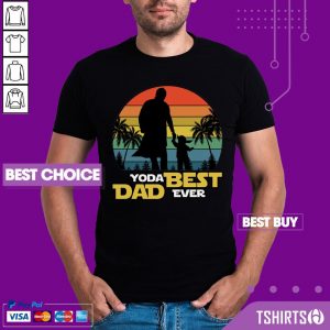 Yoda Best Dad Ever Vintage Shirt