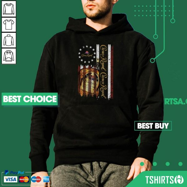 Crown Royal American Flag 4th Of July Hoodie