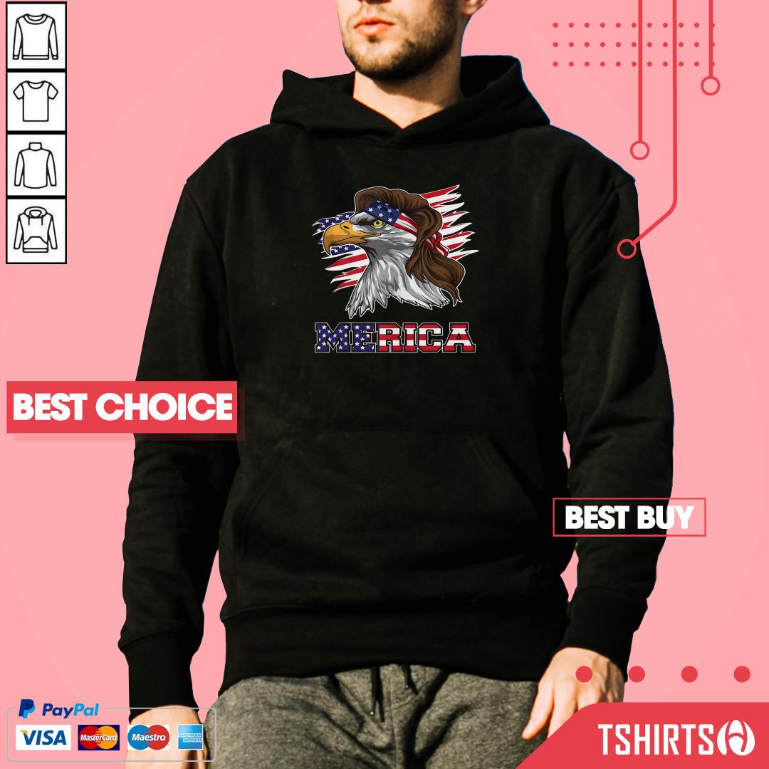 Eagle Mullet American Flag Merica 4th Of July Shirt Eagle Mullet American Flag Merica 4th Of July Hoodie