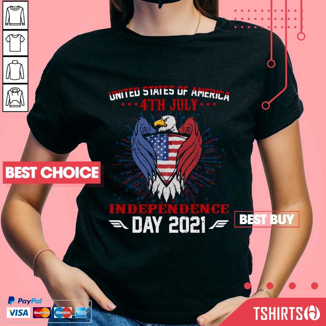 Eagle United States Of America 4th Of July Independence Day American Flag Shirt Eagle United States Of America 4th Of July Independence Day American Flag V-neck