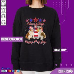 Independence Day Bulldogs Have A Safe And Happy 4th Of July Sweatshirt