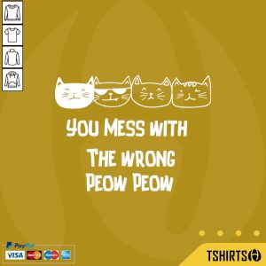 You Mess With The Wrong Peow Cat
