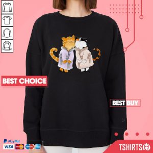Cute Cats Orange And Calico Sweatshirt