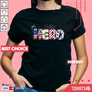 Nurse Hero Shirt For Nurse Doctor Medical American Flag V-neck