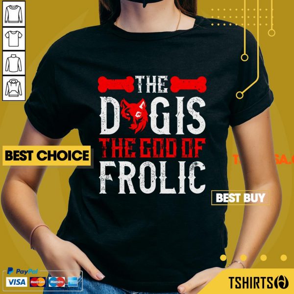 The Dog Is The God Of Frolic V-neck