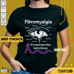 Fibromyalgia Awareness It Is Much More Than Meets The Eye V-neck