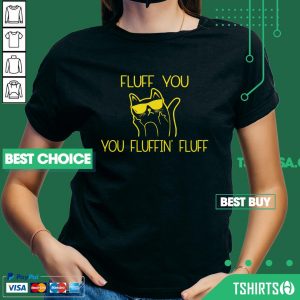 Fluff You Cat V-neck