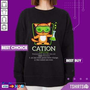 Cat Science Cation Sweatshirt