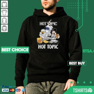 Goofy Donald Duck And Mickey Mouse Football Player Hot Topic Hoodie