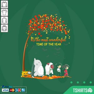 It’s The Most Wonderful Time Of The Year Anime Characters Halloween Shirt