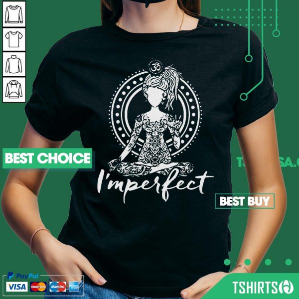 Official Gildan Brand Yoga I’m Perfect V Neck