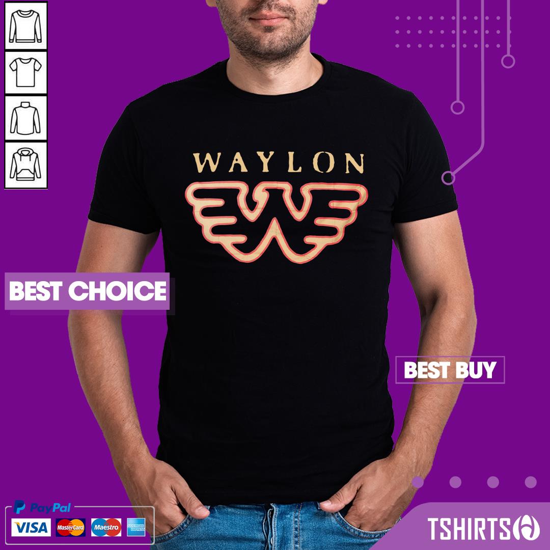 Waylon Jennings Flying W Symbol Shirt Waylon Jennings Flying W Symbol Shirt