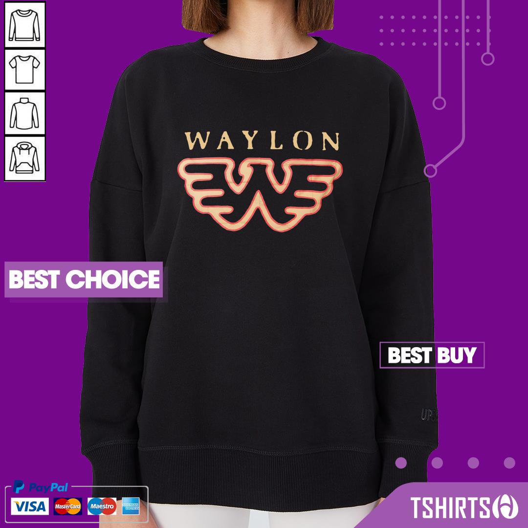 Waylon Jennings Flying W Symbol Shirt Waylon Jennings Flying W Symbol Sweatshirt