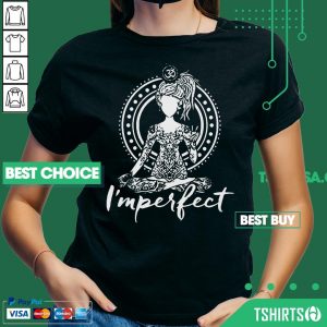 Official Gildan Brand Yoga I’m Perfect V Neck
