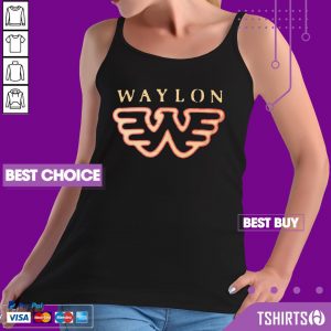 Waylon Jennings Flying W Symbol Tank Top