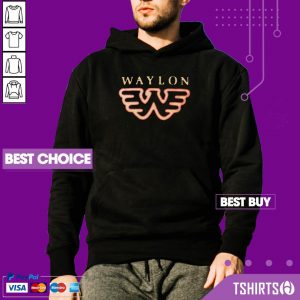 Waylon Jennings Flying W Symbol Hoodie