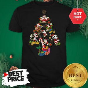 Mickey Mouse Christmas Tree Shirt