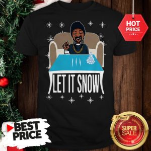 Lovely Snoop Dogg Walmart Cocaine Santa Let It Snow Shirt