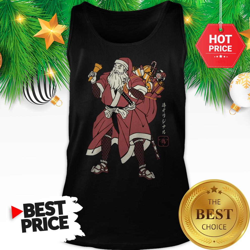 Hot Santa Samurai Funny Shirt