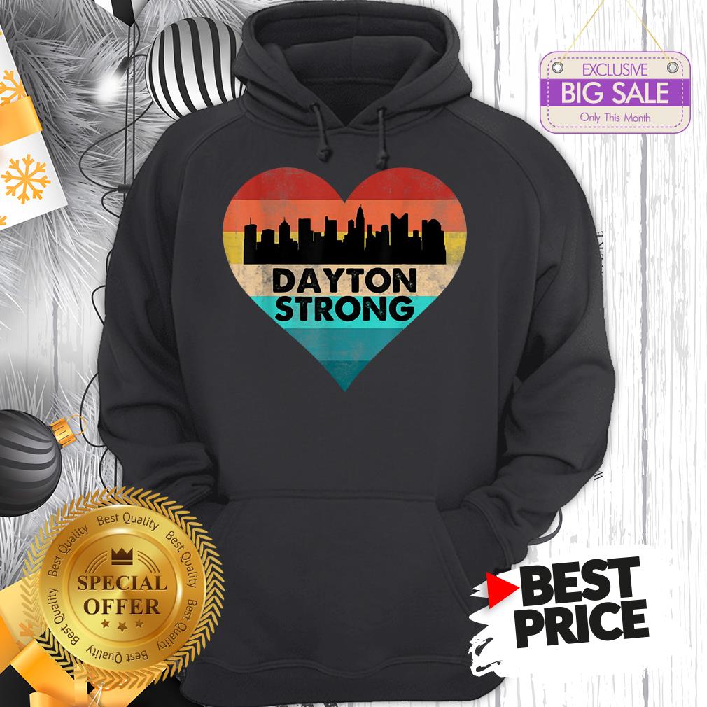 Lovely Love Dayton Strong Ohio Heart Vintage Shirt