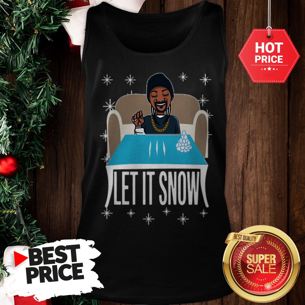 Lovely Snoop Dogg Walmart Cocaine Santa Let It Snow Shirt