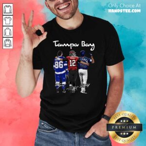 Cross Tampa Bay Nikita Kucherov Brady And Arozarena 7 Shirt