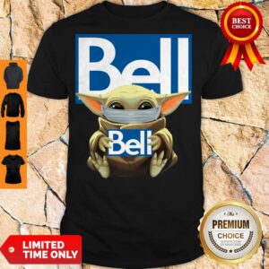 Top Baby Yoda Mask Hug Bell shirt