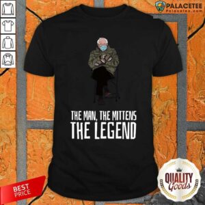 Official Bernie Sanders The Man The Mittens The Legend Shirt