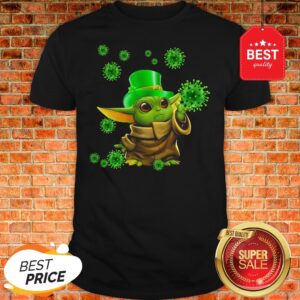 St Patrick’s Day Baby Yoda Coronavirus Shirt
