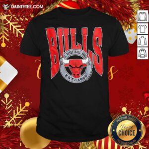 Original 1990 Chicago Bulls Vintage Trench Basketball Est 1966 Shirt