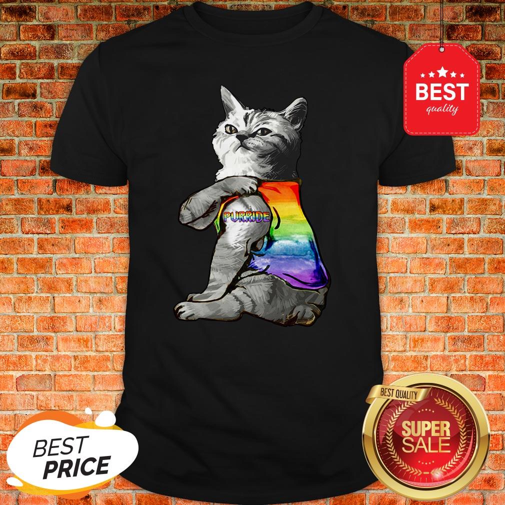 Official LGBT Purride Cat Shirt