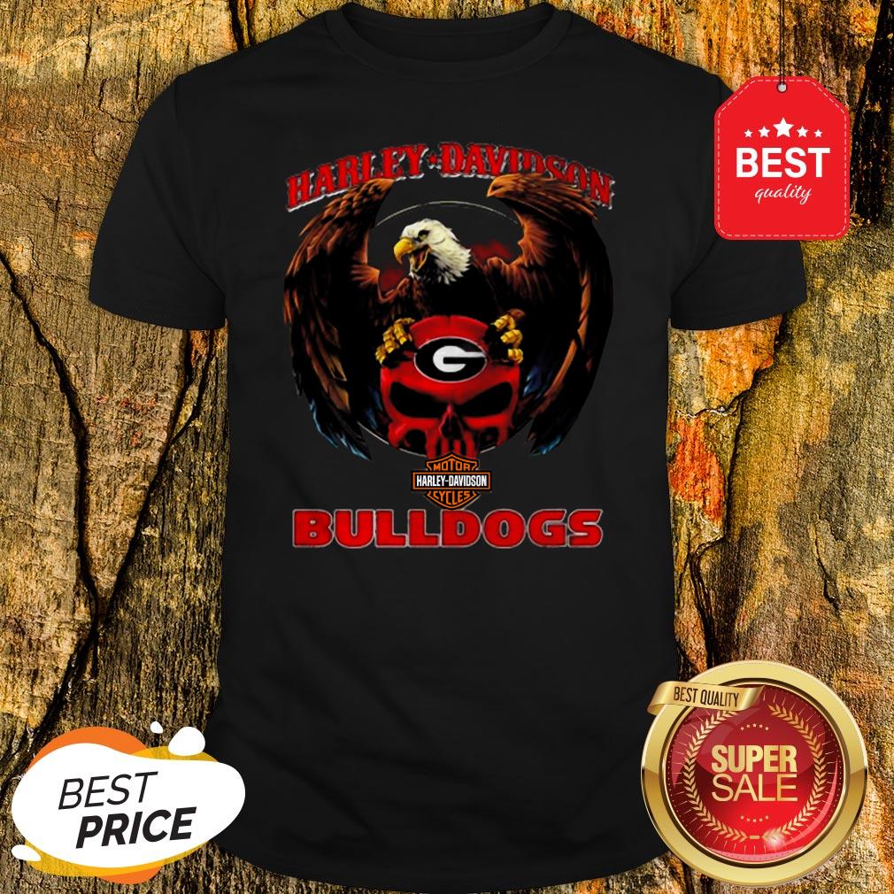 Eagle Harley-Davidson Georgia Bulldogs Logo Shirt