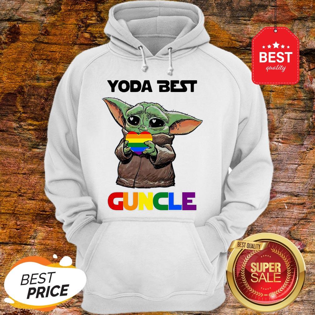 Official LGBT Baby Yoda Best Guncle Shirt