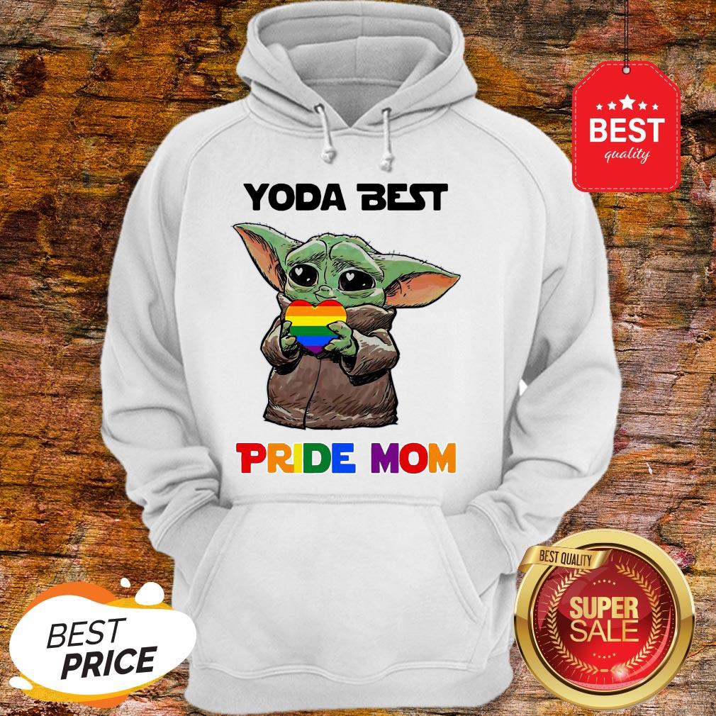 Official LGBT Baby Yoda Best Pride Mom Shirt
