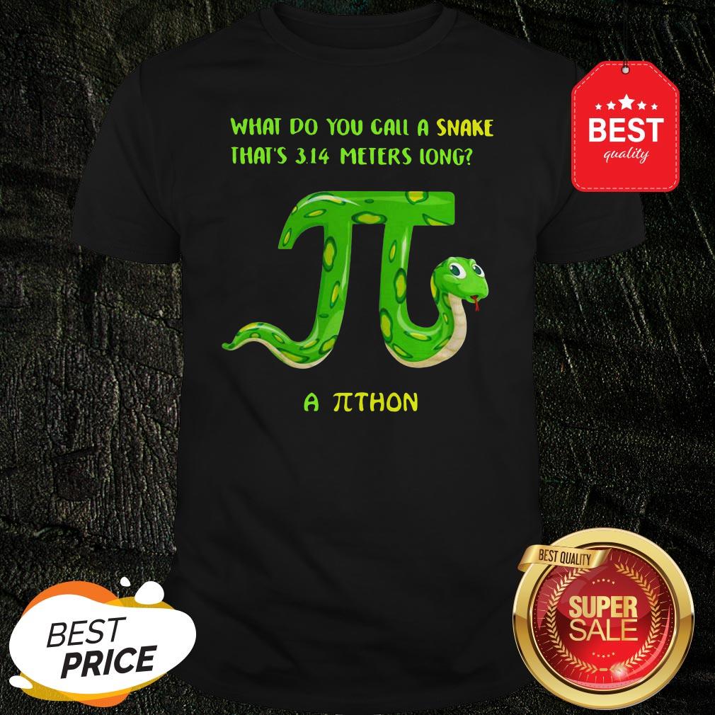 What Do You Call A Snake That’s 3.14 Meters Long A Pithon Shirt