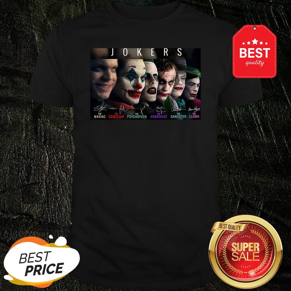 Official Jokers Friends All Version Signature Shirt