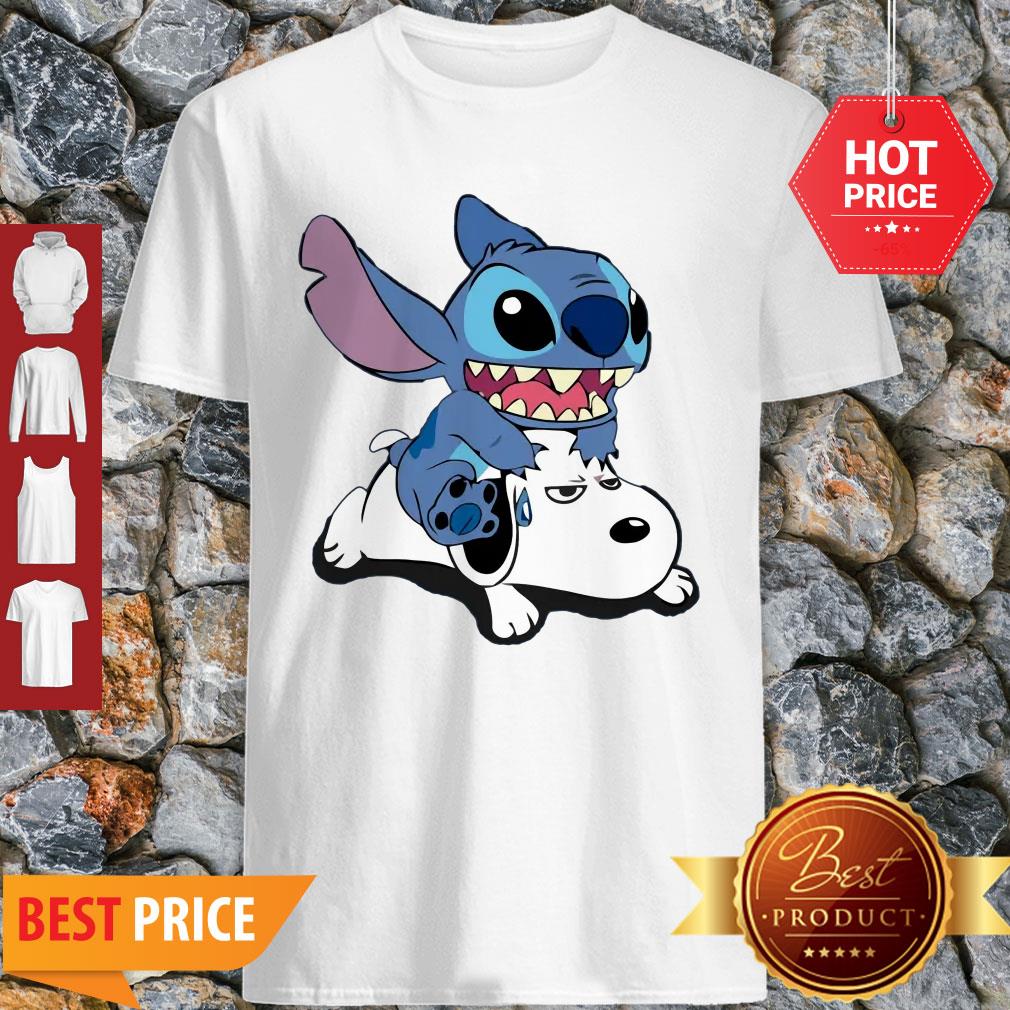 Official A Friend For Life Stitch And Snoopy Shirt