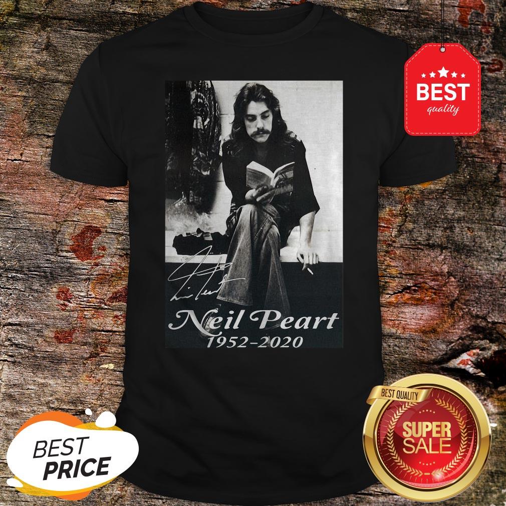 Official Signature Neil Peart 1952 2020 Poster Shirt