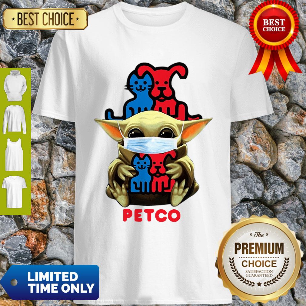 Star Wars Baby Yoda Mask Hug Petco COVID-19 Shirt