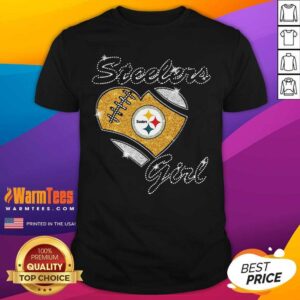 Original Pittsburgh Steelers Girl Heart Diamond Shirt