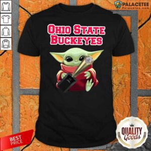 Pretty Baby Yoda Ohio State Buckeyes Shirt