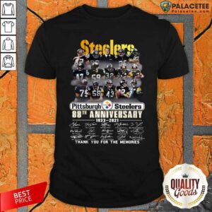 Good Pittsburgh Steel 88Th Anniversary Thank You For The Memories Shirt